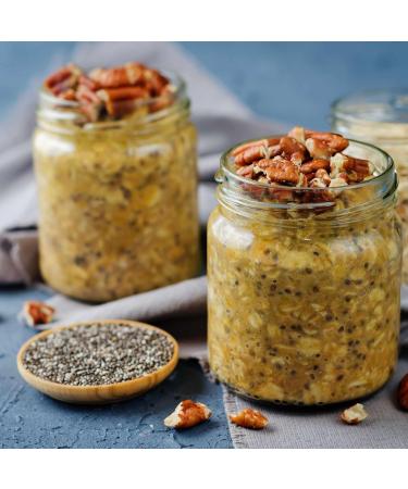 Whole Raw Pecans Premium Quality Non-GMO Gluten-Free Naturally Buttery and Crunchy Nuts for Snacking Cooking and Baking No Additives or Preservatives (225 g) - Buy Online on GoSupps.com