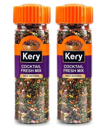 Kery Cocktail Fresh Mix Mukhwas 2 Bottles 240g (Rajasthani Fennel Mouth Freshener)_Packing May Vary