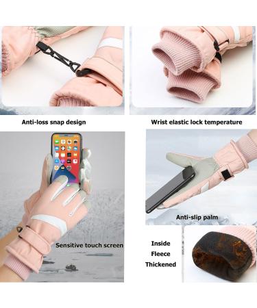 Buy Waterproof Warm Winter Gloves for Women - Thermal Ski & Touchscreen Windproof Gloves - Ideal for Hiking Cycling & Motorcycling - Buy Online on GoSupps.com