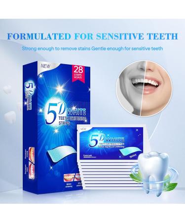 Chimoo Whitening Strips - 28 Peroxide-Free Teeth Whitening Strips with Mint Flavor | Safe for Tooth Enamel & Non-Sensitive Formula - Buy Online on GoSupps.com