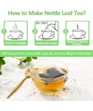  ULTHMOK ULTHMOK Premium 100% Chives Nettle Tea Bags - Made from 100% Wild Nettle Leaves - Additive Free & Caffeine Free - Soft & Nourishing - Buy Online on GoSupps.com