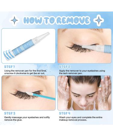 KevKev Eyelash Extension Glue | Fast Drying 3-5S | Long Lasting Waterproof Cluster Lash Glue | 8ml Black | Ideal for Self Application - Buy Online on GoSupps.com