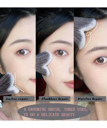 Real Techniques V-Shaped Face Contour Brush for Liquid Makeup - Professional Blending and Contouring Tool - Buy Online on GoSupps.com