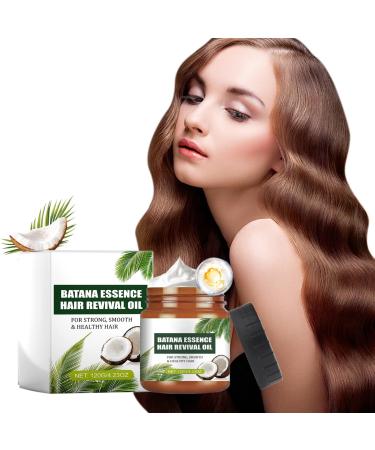 Batana Oil Hair Mask Batana Oil Hair Conditioner with Coconut Oil Deep Repair Conditioning Care Deep Repair Conditioner Hair Masks for Dry Damaged Hair