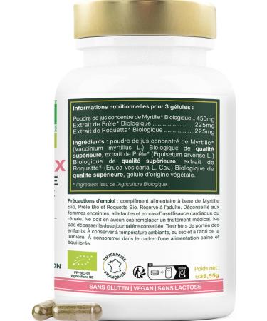 AMOSEEDS Organic hair strength and growth stimulates growth strengthens the hair blueberry ponytail arugula 90 capsules of 300 mg premium quality - Buy Online on GoSupps.com