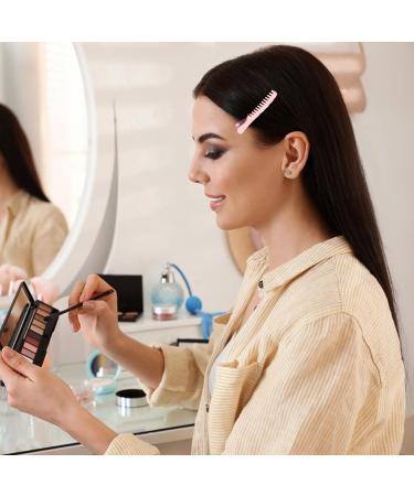 Hair Clips for Styling Creative small comb hair clip Hairdressing Hairpins Candy Colour Girls Simple Hair Clip Cute Children's bangs Clip(Yellow+Green+Blue+Pink+Orange) - Buy Online on GoSupps.com