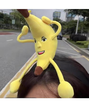 Yellow Banana Headband Costume | Banana Food Prop Headband | Cosplay Banana Hat | Funny Banana Headgear Banana Dress Up Accessory Photo Prop Headband Cosplay Prop Headband Yellow Headband for Adults - Buy Online on GoSupps.com