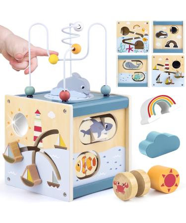 Airlab motor cubes Motoric toy from 1 year activity cubes baby montessori wooden toys for children activity center baby toys wood children's toys learning toys gift for toddlers - Buy Online on GoSupps.com