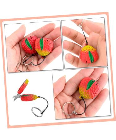 FRCOLOR Strawberry Nail Strawberry Nail Clippers Nail Clippers for Thick Nails Portable Nail Toddler Nail Clipper Fruit Stainless Steel Cartoon Man Toenail Clippers - Buy Online on GoSupps.com