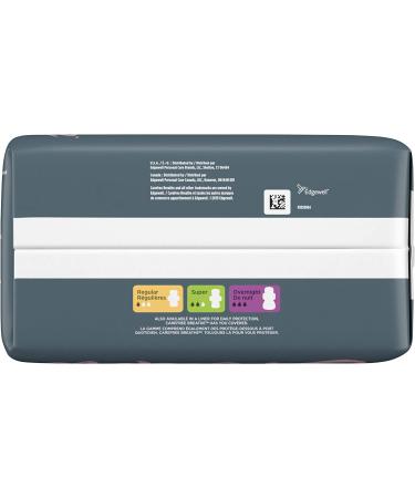 Carefree Breathe Ultra Thin Super Pads with Wings - 28 Count | Irritation-Free & Unscented - Buy Online on GoSupps.com