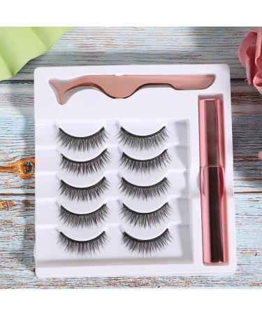 Sonew Magnetic Eyeliner and Lash Kit - 5 Pairs, No Glue Needed, Natural Look, Long Lasting 3D Extension Set - Buy Online on GoSupps.com