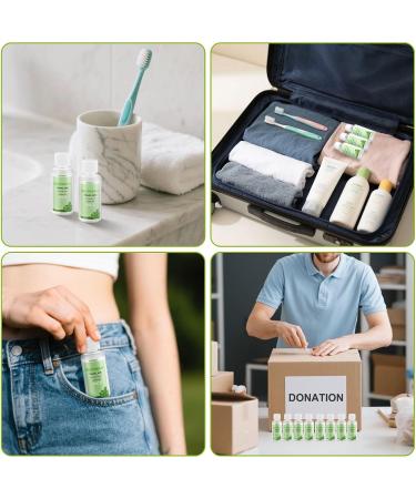 15 Pc Travel Size Mouthwash, 1.2oz/35ml Mini Mouthwash, Alcohol-Free, Portable Oral Rinse for Travel, Hotels, On-The-Go (Mint) - Buy Online on GoSupps.com