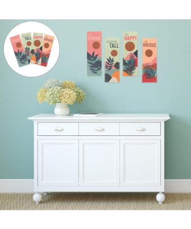 OSALADI 1 Set Bohemian Wooden Sign Home Accents Decor Boho Decor Wall Neutral Home Decor Bohemian Wall Art - Buy Online on GoSupps.com