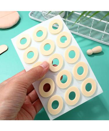Beavorty 45Pcs Callus Cushions Self Adhesive Callus Cushions Round Foam Padding Oval Shaped Cushion Corn Pads Toe and Foot Protectors for Men Women size 2 - Buy Online on GoSupps.com