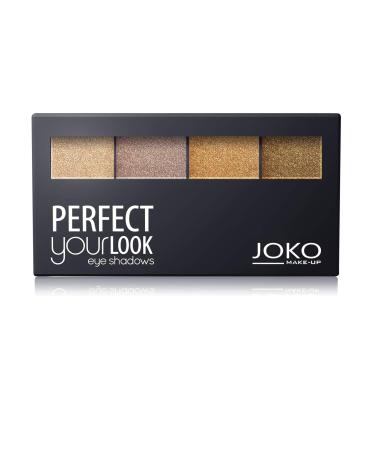 Quattro Eyeshadow Palette - 402 Cream/Beige/Gold/Bronze - Joko