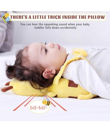Fainfun Baby Head Protection Pillow | Breathable & Adjustable Toddler Safety Gear for 5-24 Months | Baby Walker Head Support Backpack - Buy Online on GoSupps.com