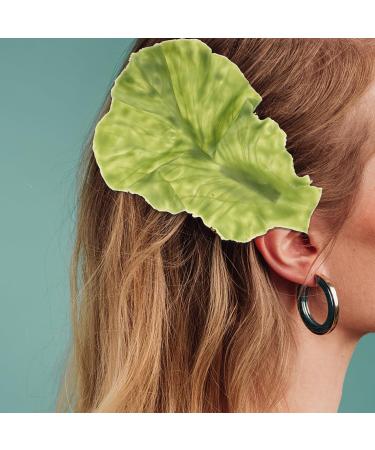 PATKAW Lettuce Hair Clip Vegetable Hairpin Realistic Cabbage Costume Headpiece Spa Face Wash Hairband Novelty Dress Up Hair Accessories Funny Hat - Buy Online on GoSupps.com