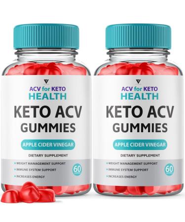 (2 Pack) ACV for Keto Health Gummies ACV Keto Health Shark AC Tank Advanced Weight Loss Gummies - ACV Health Keto 750MG Keto + ACV Apple Cider Vinegar Supplement Oprah Winfrey Beetroot (120 Gummies)