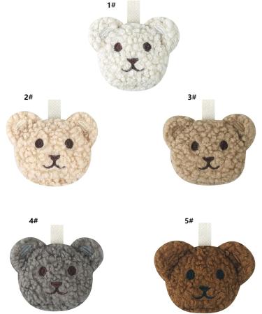 Plush Bear Pacifier Chain Clip - Soft Infant Accessory & Baby Party Gift - Buy Online on GoSupps.com