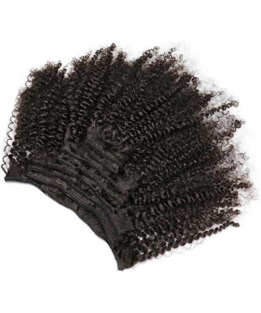 8 Piece Afro Kinky Curly Clip-In Extensions | 100% Remy Virgin Hair | 24 Black 120g - Shop Now! - Buy Online on GoSupps.com