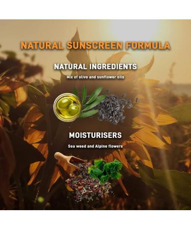 HIMAYA Bio Sunling Cream LSF 30 - Natural & Eco-Friendly Sun Protection | 30ml | Refillable Mineral UV Protection | Water-Resistant & Reef-Safe for Sports & Leisure - Buy Online on GoSupps.com