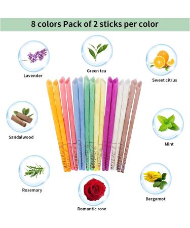 GLAITC 16pcs Natural Beeswax Hopi Ear Candle Kit with Drip Protectors - Organic Ear Wax Removal Cones for Clean Ears - Buy Online on GoSupps.com