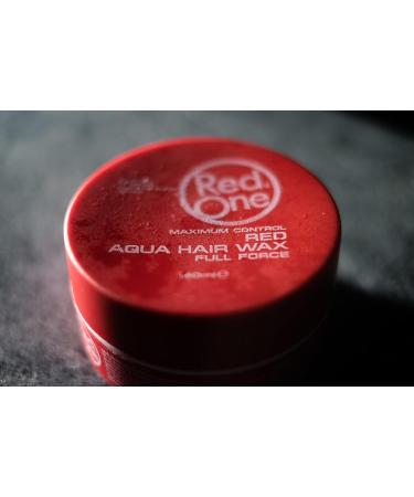 RedOne Aqua Hair Wax Red 150ML - Strong Hold Hair Styling Product - Buy Online on GoSupps.com