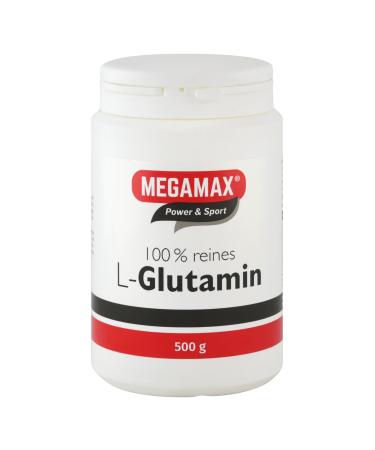 MEGAMAX L-Glutamine Powder For optimal muscle building & regeneration after workout