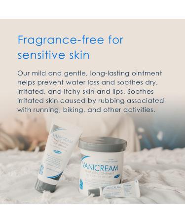 Vanicream Moisturizing Ointment 2.5 oz - Unscented, Sensitive Skin Formula - Buy Online on GoSupps.com