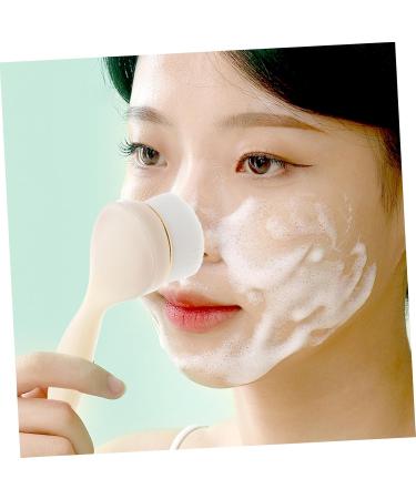Didiseaon Face Brush Pore Scrubber Face Scrubber Face Skin Cleanser Brush Face Cleaning Brush Facial Cleansing Scrubber Handheld Manual Silica Gel Makeup Tools Deep Cleaning Miss - Buy Online on GoSupps.com