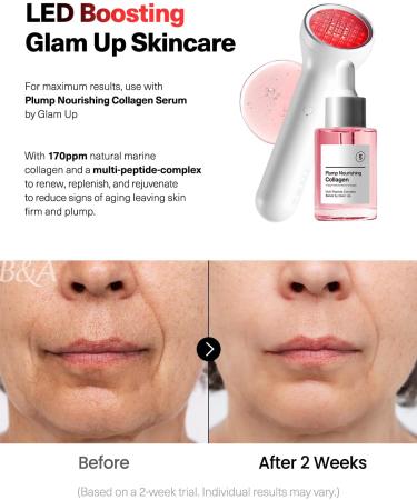 CELLECT Rejuvenating Red LED Beauty Beam - Handheld Infrared Therapy Facial Spa & Collagen Skincare Device for Wrinkles & Fine Lines - Buy Online on GoSupps.com