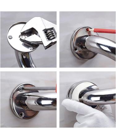 Bathroom Balanced Heavy Duty Grab Wall Mounted Shower Handles Stainless Steel Non-Slip Handrail for Handicap Grab Bars for Bathtubs and Showers Bathroom The Elderly Heavy Duty Toilet Area - Buy Online on GoSupps.com