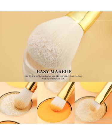 Ducare 15-Piece Makeup Brush Set with Luxury Holder | High-Quality Synthetic Brushes for Foundation Rouge & Eyeshadow | Perfect Gift Set - Buy Online on GoSupps.com