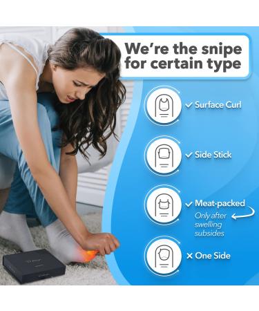 Dr. Krause 26 Pcs Ingrown Toenail Treatment Kit - Includes 16 Podiatry Toenail Braces - Complete Ingrown Toenail Corrector Set - Buy Online on GoSupps.com