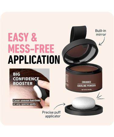 Waverloo Magic Root Cover Up Waverlo Root Cover Enhance Hairline Powder Magic Root Cover Up Powder Instantly Conceals Magic Color Root Touch Up (Light Brown) - Buy Online on GoSupps.com