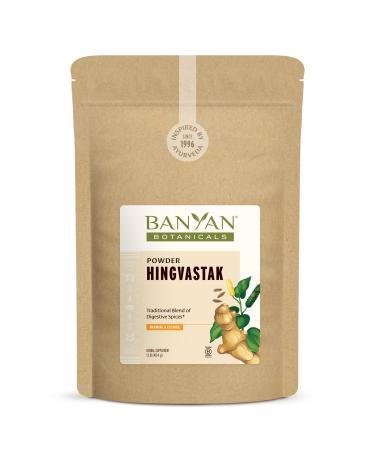 Banyan Botanicals Hingvastak Powder Ayurvedic Herbal Blend for Healthy Digestion & Bloating Relief* 1lb with Asafoetida Gluten Free, Non-GMO, Sustainably Sourced