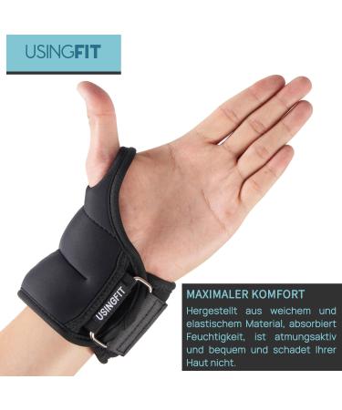Usingfit Hand Weights | 0.5kg & 1kg Adjustable Wrist & Ankle Weights for Enhanced Fitness - Ideal for Running & Workouts - Buy Online on GoSupps.com