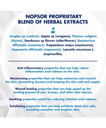Nopsor Psoriasis DEEP MOISTURIZING Pomade - 4 Oz - Coal Tar & Salicylic Acid Formula for Calming Skin and Softening Scales - Buy Online on GoSupps.com