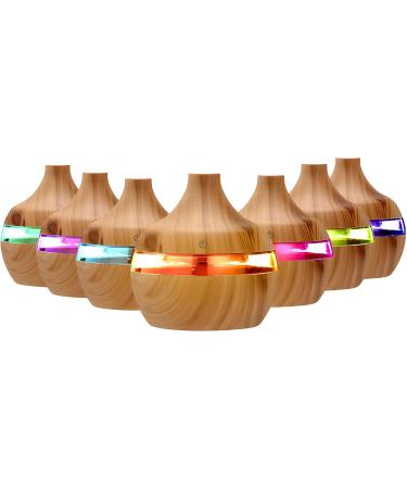 Retoo Aroma Diffuser - Essential Oils Ultrasonic Humidifier & Aromatherapy Lamp with LED Lighting for Bedroom Office Yoga & Spa - Buy Online on GoSupps.com