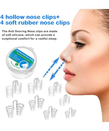 Sno-Stopper Anti-Snore Nasal Spreader - 12PC Reusable Magnet Nose Clips for Better Sleep & Breathing - Buy Online on GoSupps.com