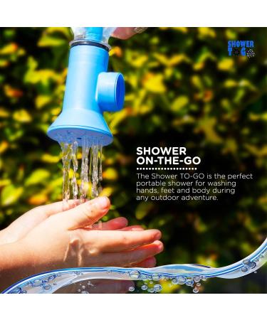 Shower to Go: Portable Camping Shower & Multifunctional Water Sprinkler - Ideal for Outdoor Activities, Gardening, Pet Cleaning & Hiking - Buy Online on GoSupps.com