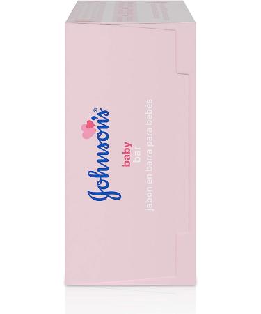 Johnson's Baby Soap Bar 3oz - Gentle Hypoallergenic Formula for Baby Bath and Skin Care - Buy Online on GoSupps.com