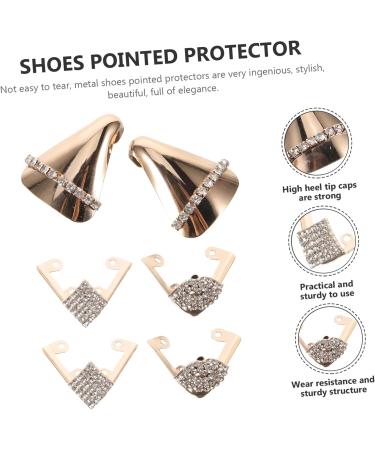 3 Pairs High Heels to Cowboy Boots | Pointed Toe Heel Shoe Accessories & Metal Repair Suite - Buy Online on GoSupps.com