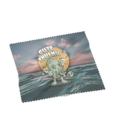 Urban Backwoods Cute Cthulhu Microfiber Cloth Glasses Cleaning Cloth