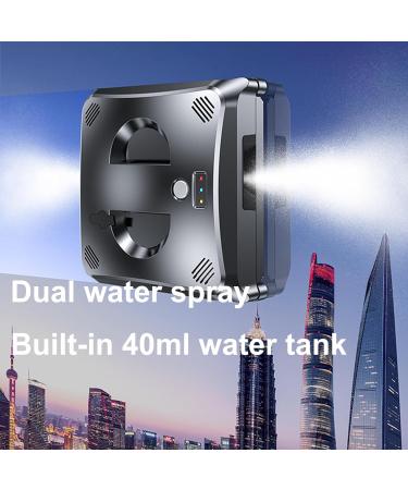 emobwdy Window Cleaner Robot | Smart Square Glass Cleaning Robotic W/ 3000 Strong Suction/Remote Control/40ml Water Tank | Window Cleaning Tool For Windows/Tiles/Class Door White - Buy Online on GoSupps.com
