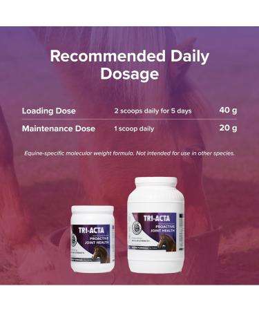 Integricare - Tri-Acta Equine Formula All-Natural Horse Joint Supplement with Glucosamine Chondroitin and Msm for Horses 3kg - Buy Online on GoSupps.com