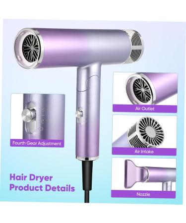 Healeved Foldable Hair Dryer Small Travel Blow Dryer Small Travel Hair Dryer Small Hair Dryer Brushless Motor - Buy Online on GoSupps.com
