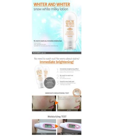 Buy Secret Key Snow White Milky Lotion 120g - Best Korean Cosmetics for Brightening & Moisturizing Skin - International Shipping Available - Buy Online on GoSupps.com
