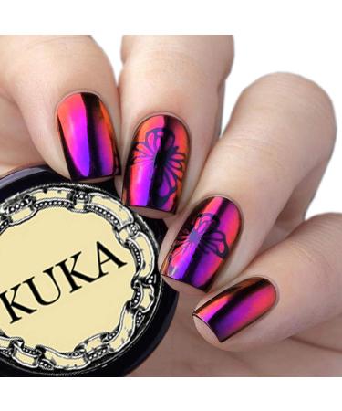 Chameleon Chrome Mirror Nail Powder Brown/Purple
