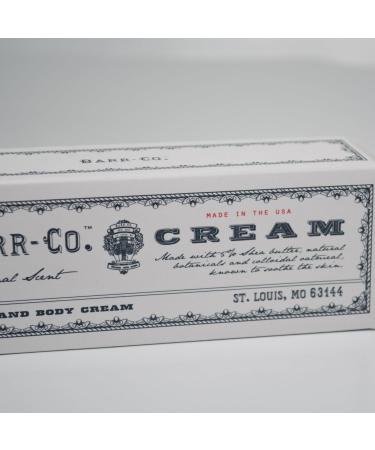BARR-CO. Hand Cream Original Scent - Moisturizing Shea Butter Cream for Dry Hands with Oat Vanilla & Vetiver | 3.4 fl oz - International Shipping Available - Buy Online on GoSupps.com
